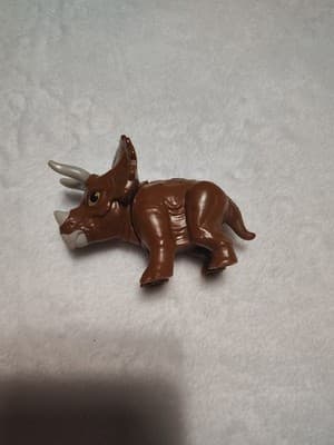 Jurassic park Happy meal toy 2020 Triceratops 4” Park Camp Cretaceous