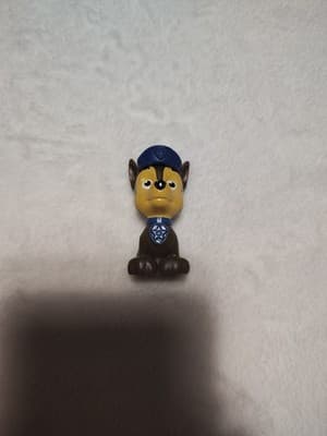 Paw Patrol Chase Police Pup Dog Sitting Down 2 1/8”