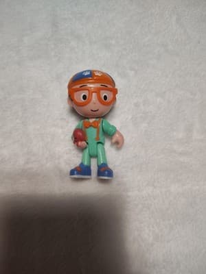 2019 Blippi Kideo Jazwares 2.5" Action Figure (Holding Puppy)