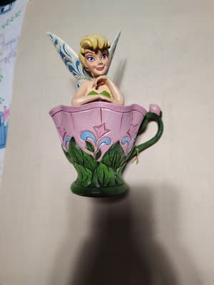 Jim Shore Disney Traditions Tink Sitting in Flower 6008076