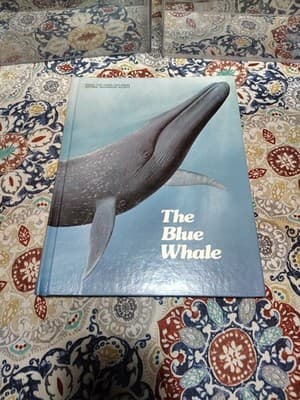 1977 The Blue Whale By Grosvenor HC 1st Ed.