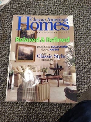 CLASSIC AMERICAN HOMES MAGAZINE Incorporating Colonial Homes ~~ Aug/Sept 2000
