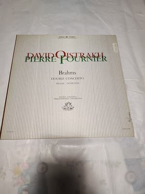 VINYL LP RECORD 1970S DAVID OISTRAKH PIERRE FOUNRNIER BRAHMS DOUBLE CONCERTO