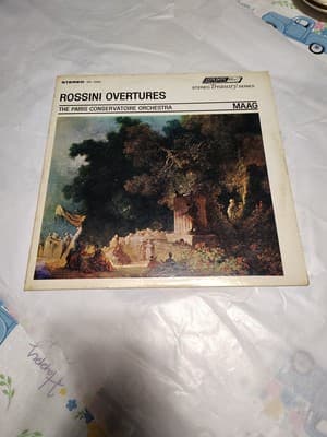 Rossini Overtures The Paris Conservatoire Orchestra, Peter Maag - 12” LP