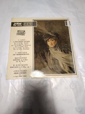 MARIA VARRO Piano LISZT SMETANA BEETHOVEN SCHUMANN COULTHARD Joker SM-1040 LP NM