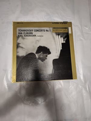 VAN CLIBURN - Tchaikovsky - Piano Concerto No. 1 LP 1958 RCA Red Seal LM-2252VG+