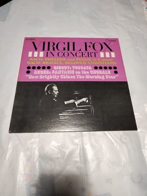 LP RECORD ALBUM VIRGIL FOX IN CONCERT