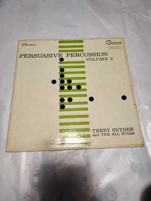 PERSUASIVE PERCUSSION VOLUME 2 TERRY SNYDER LP VINYL GATEFOLD RECORD 1959 Dl