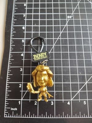 Bendy and the Dark Revival Collector Clip Gold Audrey Loose No Box B02