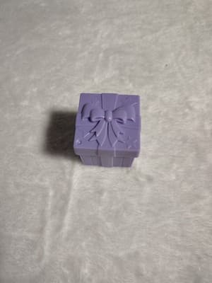 Shopkins Purple Gift Box - Removable Lid - 1.5" x 1.5" x 1.5"