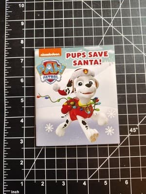 Nickelodeon Fun Studio Intl. Mini Book Paw Patrol Pups Save Santa