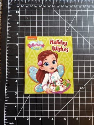 Nickelodeon Fun Studio Intl. Mini Book Butter Beans Cafe Holiday Wishes