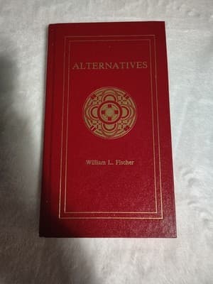 Religious Text Book Alternatives by William L. Fischer Unity Books Hardcover VTG