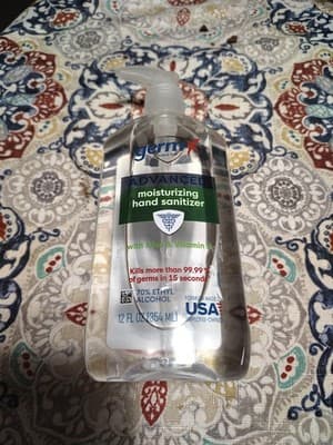 Germ-X Advanced Moisturizing Hand Sanitizer with Aloe and Vitamin E,