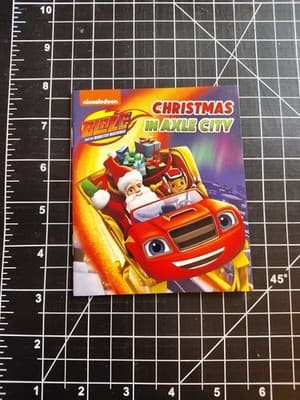 Nickelodeon Fun Studio Intl. Mini Book Blaze And The MM Christmas And Axle City