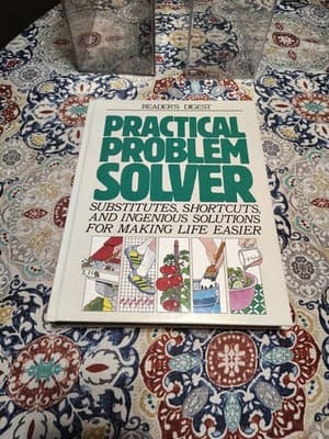 Vintage 1992 The Practical Problem Solver by Readers Digest Hardcover