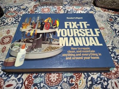 Fix It Yourself Manual Editors of Reader's Digest hardcover