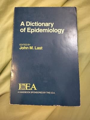 A Dictionary of Epidemiology - Paperback By Last, John M. - GOOD