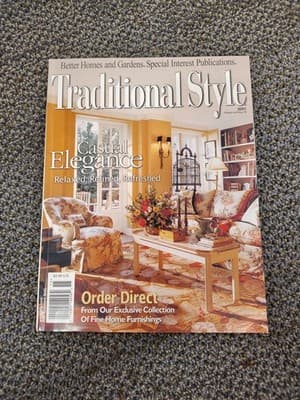 Better Homes And Gardens Traditional Style May 2001