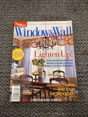 BH&G WINDOW & WALL IDEAS Magazines Summer 2005 Lighten Up