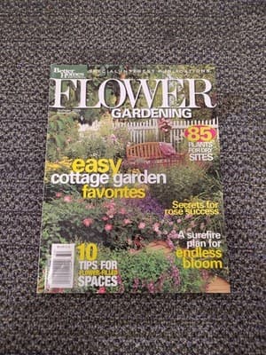 BETTER HOMES FLOWER GARDENING Easy Cottage Garden Favorites Summer 2003 MAGAZINE