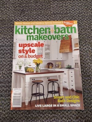 Kitchen And Bath Makeovers Magazine Summer 2014 Upscale Style On A Budget