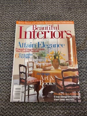Better Homes And Gardens Beautiful Interiors 2005 Attain Elegance