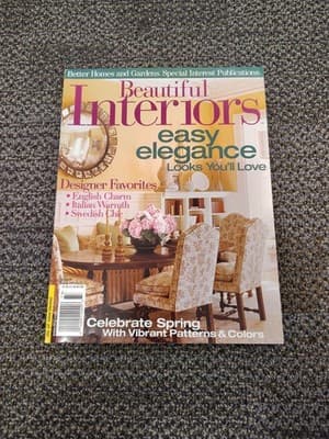 Better Homes And Gardens Beautiful Interiors 2007 Easy Elegance