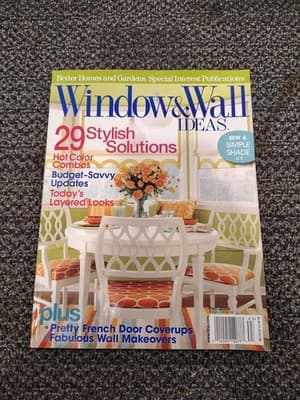 Better Homes and Gardens Window & Wall Ideas Fall 2006