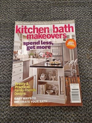 Kitchen And Bath Makeovers Magazine Fall/Winter 2013 Pretty And Practical