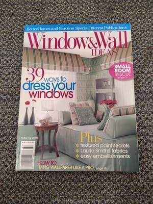 Better Homes and Gardens Window & Wall Ideas Early Spring 2006