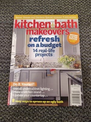 Kitchen And Bath Makeovers Magazine Fall / Winter 2015 Refresh On A Budget