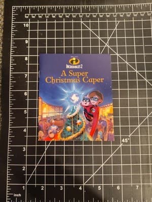 Disney Autumn Publishing Mini Book Incredibles 2 A Super Christmas Caper