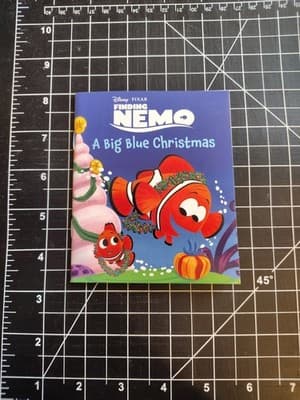 Disney Autumn Publishing Mini Book Pixar Finding Nemo A Big Blue Christmas