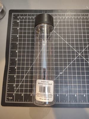 Artminds (Simply Tidy) 16oz Clear Plastic Drinking And Or Arts And Crafts Bottle
