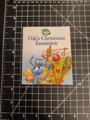Disney Autumn Publishing Mini Book A Bug's Life Flik's Christmas Invention