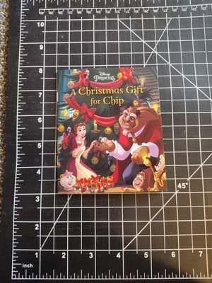 Disney Princess Autumn Publishing Mini Book A Christmas Gift For Chip