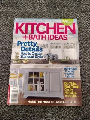 Kitchen And Bath Makeovers Magazine Fall 2014 Pretty Details