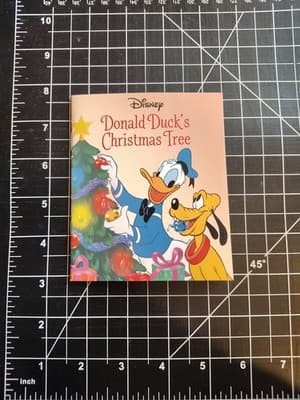 Disney Advent Calendar Many Book Autumn Publishing Donald Duck's Christmas Tree