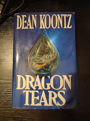 Dragon Tears by Dean Koontz (1993, HC) 1st Edition/1st Printing, EUC