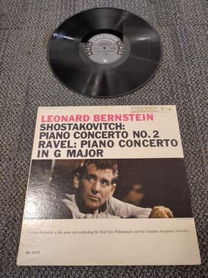 Shostakovitch Piano Concerto No.2 ~ 1959 Columbia 6 Eye ML-5337 Used LP VG++