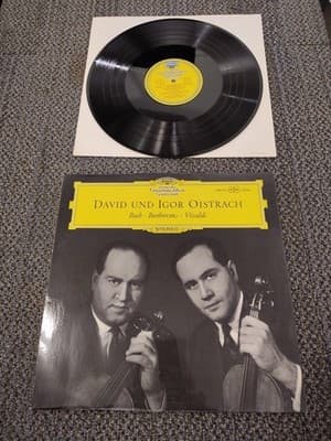 David und Igor Oistrach - Back Beethoven Vivaldi - Deutsche Grammophon Vinyl