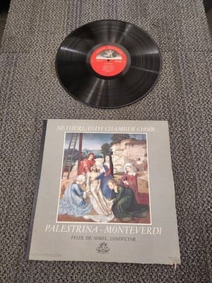 Netherlands Chamber Choir Palestrina Monteverdi Felix De Nobel ANG 35667 EX