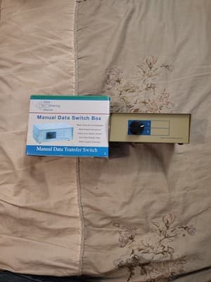 Data Sharing Device DW-RJ11AB Manual Transfer Switch Box