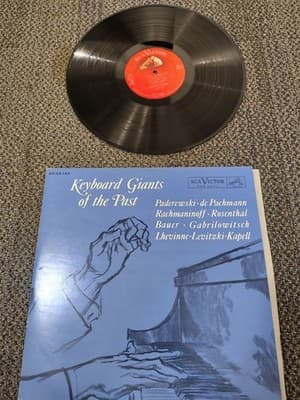 VARIOUS Keyboard Giants Of The Past 1962 Vinyl LP RCA SP-33-143 - VG+/VG+