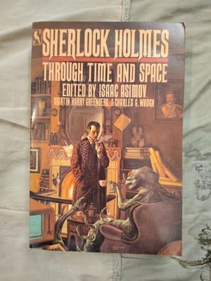 Sherlock Holmes Through Time and Space Greenberg Asimov Bluejay Books 1984 PB