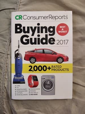Consumer Reports Best & Worst Buying Guide 2017