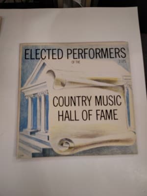 VARIOUS: elected performers of the country music hall of fame HRB 12" LP 33 RPM