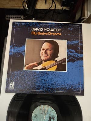 DAVID HOUSTON LP MY ELUSIVE DREAMS 1979 51 WEST Q 16046 TERRE HAUTE 1ST PRESS