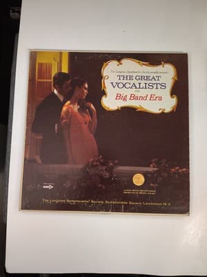 The Great Vocalists Of The Big Band Era By Various Artist LP Vinyl Record TMY-GV